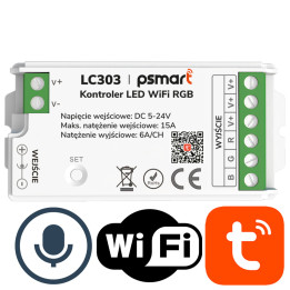 Psmart Mini RGB LED Controller 5-24V 15A PX Series WiFi TUYA