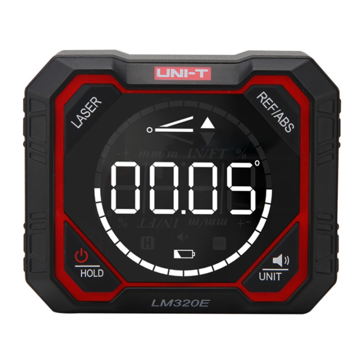 Détecteur d'angle UNI-T LM320E avec laser