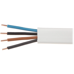 Electric cable flat wire YDYp 450/750V 4x1.5mm2 ELECTROCABLE 100 meters