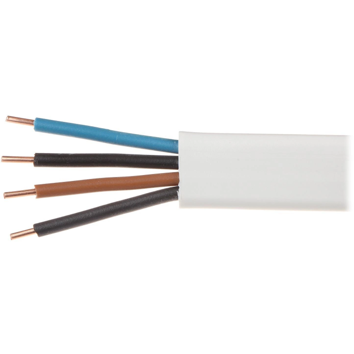 Electric cable flat wire YDYp 450/750V 4x1.5mm2 ELECTROCABLE 100 meters