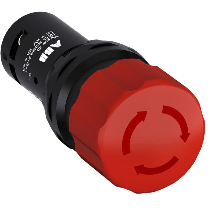 ABB Emergency Stop Button Pullable Red 1NO 1NC CE3P-10R-11