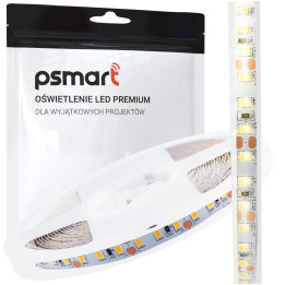 Psmart LED-Streifen 12V WW 2835 IP20 8mm 120LED/m 5m