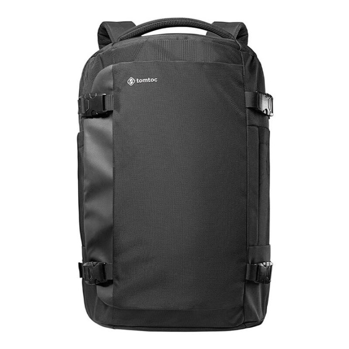 Tomtoc Navigator-T66 Reise-Laptop-Rucksack 17" / 40L Schwarz