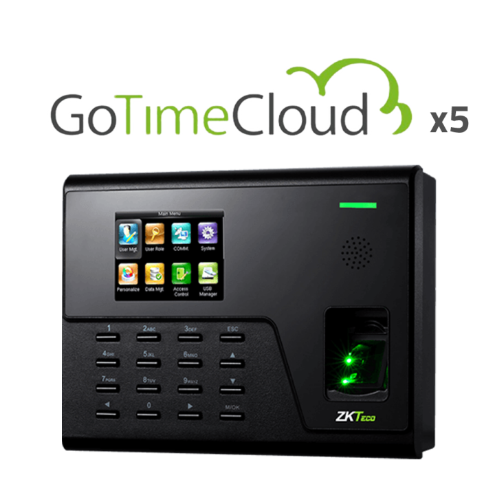 ZKTECO ZK-PACK-GTC5-UA760 биометрический терминал распознавания лиц для контроля доступа