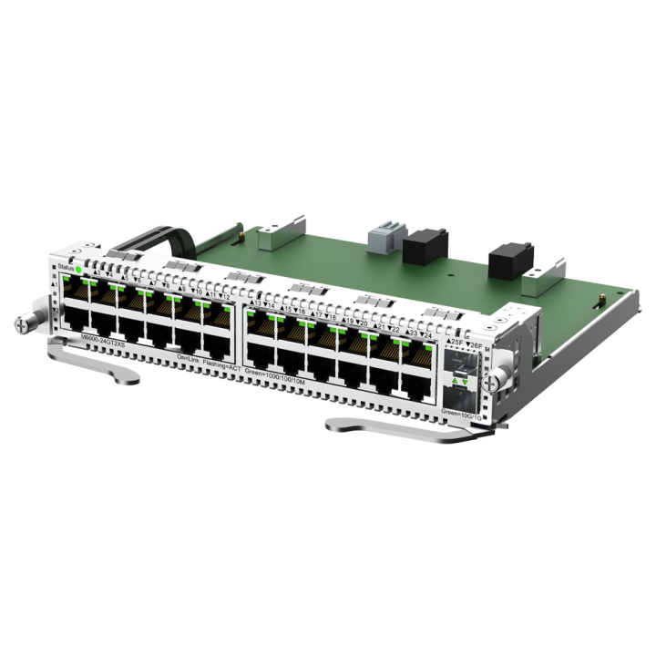 REYEE RG-M6000-24GT2XS Switch Gestionado con PoE, 21 puertos, enlace ascendente 10G