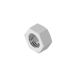 BAKS HFB316 Nuts M8 Zinc-Plated E90 100 Pack