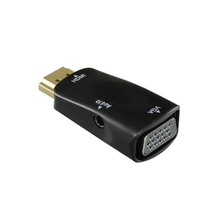 NACIONAL HDMI-VGA HDMI to VGA Adapter Converter 1080p