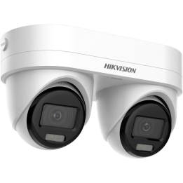 Hikvision DS-2CD2343G2D-LIZ2UY/S(L)(RB) IP turret dual lens Smart Hybrid Light 4MP IP67 2.8mm 4mm camera