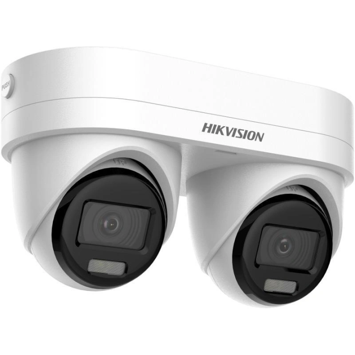 Hikvision DS-2CD2343G2D-LIZ2UY/S(L)(RB) IP turret dual lens Smart Hybrid Light 4MP IP67 2.8mm 4mm camera
