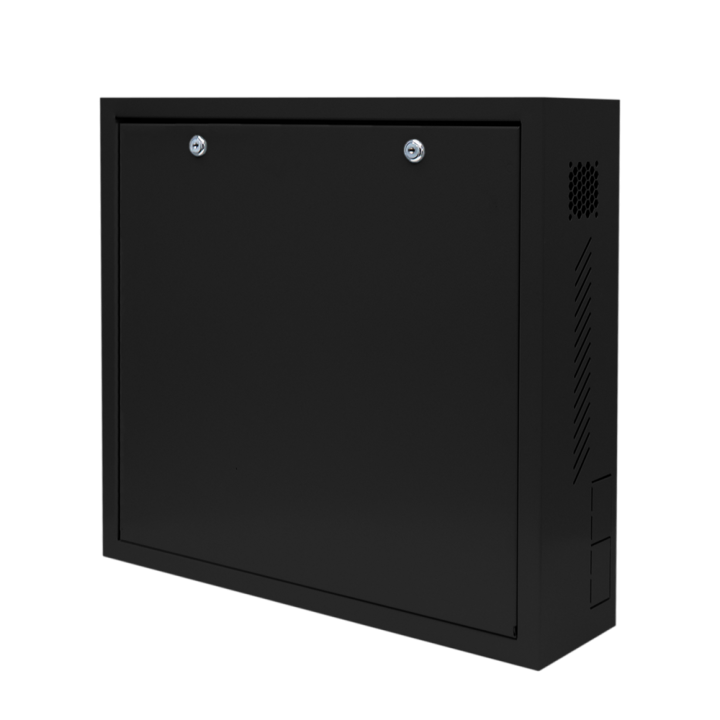 UNIVIEW UV-RK-WALL-WT-B Wall-Mounted Network Cabinet, Black