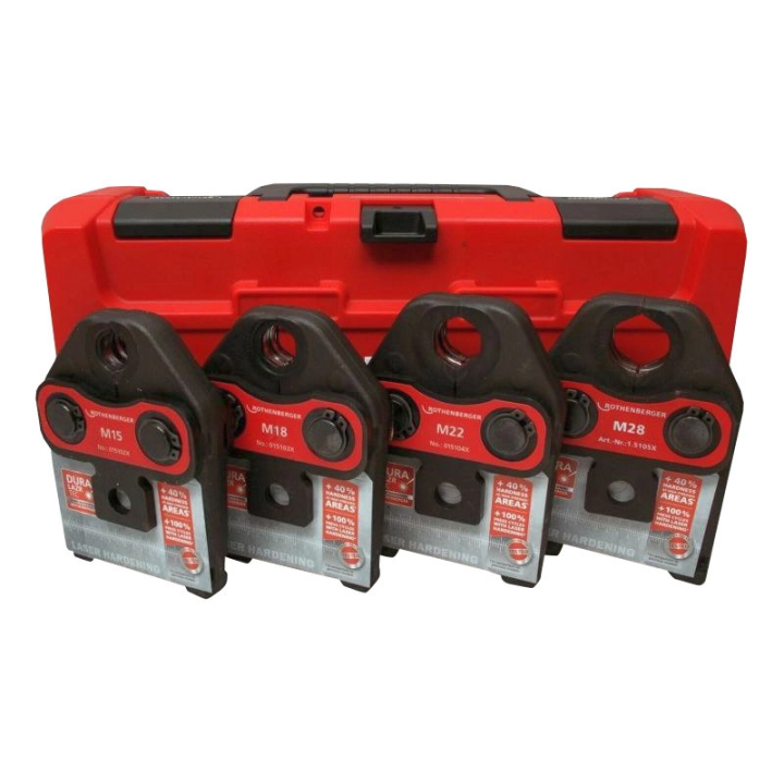 Rothenberger ROCASE Jaw Set M 15C–28C