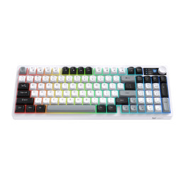 Игровая клавиатура Onikuma MT902 2.4G (черно-белая)