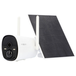 VidiLine VIDI-Z-TW-3BS Outdoor Wi-Fi Camera with Solar Panel