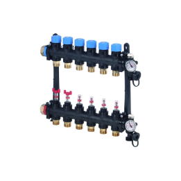 Manifold with flow meter FM 13XG3/4 EURO Uponor Vario M