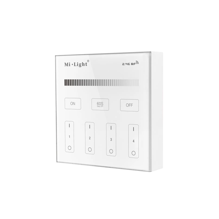 Wall mounted controller MONO 4-zone 2xAAA B1