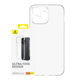 Funda para teléfono Baseus OS-Lucent Series para iPhone 15 Pro Max (transparente) P60157204203-03