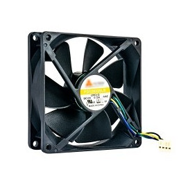 QNAP FAN-9CM-T01 9,2 см компьютерный вентилятор охлаждения, 12В, черный