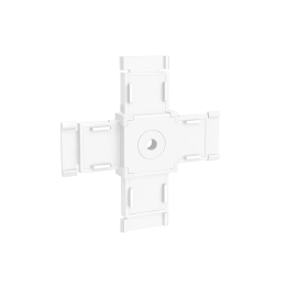 X Connector for Surface-Mounted Magnetic Track TR26, White