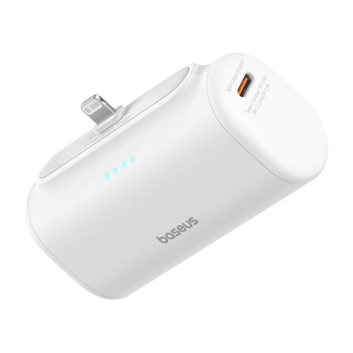 Baseus Compact IP Power Bank 5000mAh 20W Blanco P10068307213-00