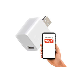 Умный мини-переключатель USB-адаптер 1 порт 5-12 В ZigBee TUYA