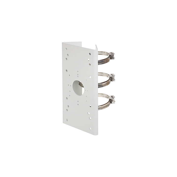 Soporte de montaje en poste Hikvision DS-1275ZJ para cámaras tipo bala