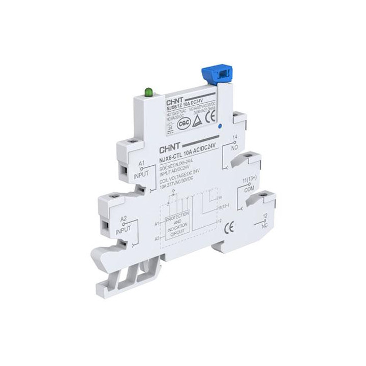 CHINT NJX6-CTT Miniature Relay 6A 24VAC/DC