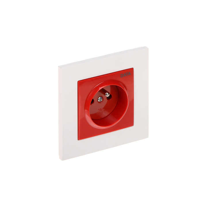 Elektro-Plast SANTRA/4142-10/EPN Single Schuko Wall Socket 16A 230V White