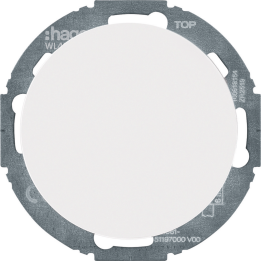 Hager WL4041WG Extension Unit for Rotary Dimmer, White Glass