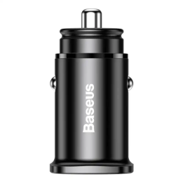 Cargador de coche cuadrado Baseus PPS QC4.0 / PD3.0 5A 30W (negro) CCALL-AS01