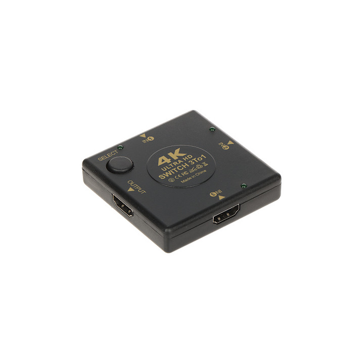 PERJUNGIKLIS HDMI-SW-3/1-V1.4B 3x1 HDMI переключатель 1.4b