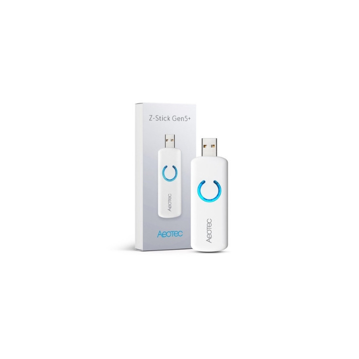 Aeotec Z-Stick, an USB Z-Wave controller with battery, Gen5+ (ZW090)