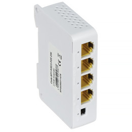 DELTA NETWORK SPT-POE/3-POE-DIN PoE Extender / Switch, 4 Ports