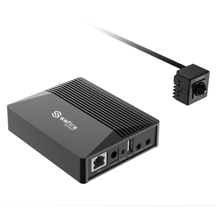 SAFIRE SMART SF-IPPHOLE025A-2I1 Smart Relay Module with Wi-Fi, PoE, and Face Recognition – Indoor White