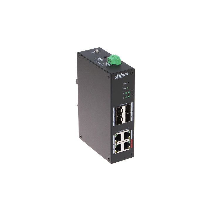 DAHUA HS4408-4ET-96 PoE Switch 8 Ports (4 PoE + 4 SFP) 96W