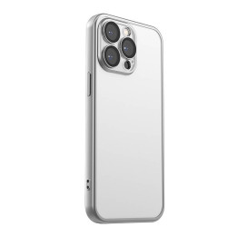 Funda protectora mate Joyroom JR-15Q2 para iPhone 15 Pro (gris)