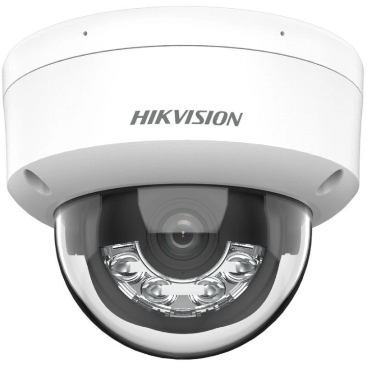 Hikvision DS-2CD1163G2-LIU IP camera microphone IR white light 3200x1800 4mm PoE IP67 IK08