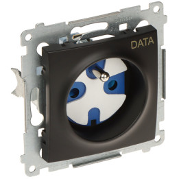 KONTAKT Simon DGD1.01/49-SIMON54 16A 230V Single Wall Socket with Child Lock, Type E
