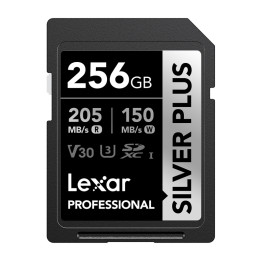 Lexar Professional SILVER PLUS SDXC 256GB memory card