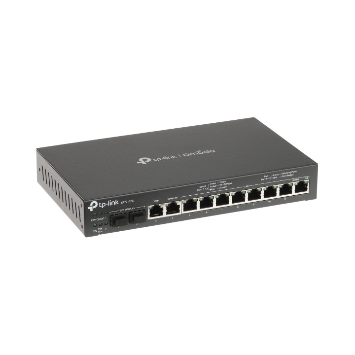 TP-LINK TL-ER7212PC VPN Router with PoE+ and SFP