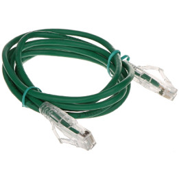 Patchcord RJ45 Cat6 1.5m Green THIN