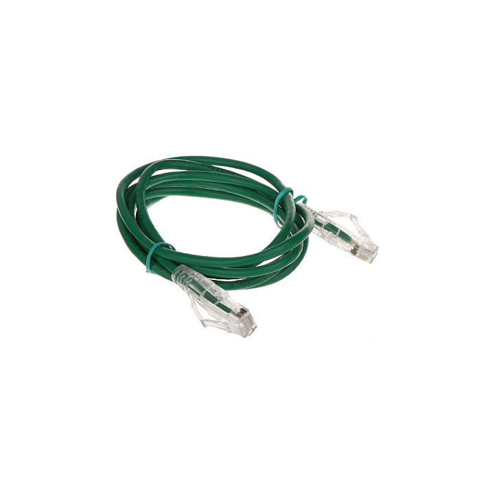 Patchcord RJ45 Cat6 1.5m Green THIN