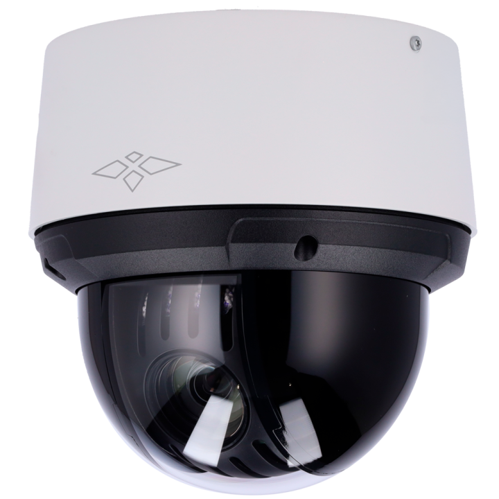 X-SECURITY XS-IPSD4025ITA-4U-WIZ 4 MP PTZ-IP-Kamera mit 25-fachem optischem Zoom und WLAN, PoE, IP66, 100 m IR, microSD bis zu 5