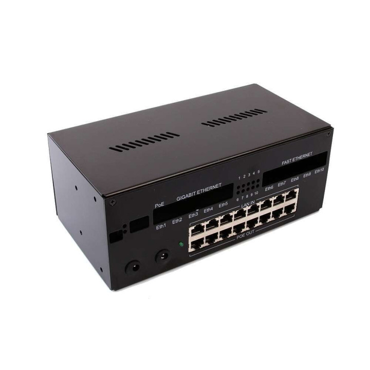 Cyberteam CT-ADA-8P-2011X-D PoE адаптер 8-портовый