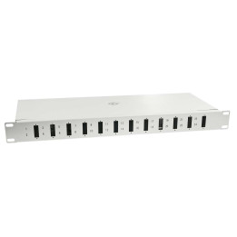 Patch panel światłowodowy Opton Rack 19" (stały) 12x SC duplex
