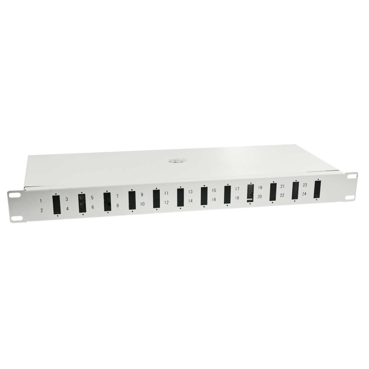 Patch panel światłowodowy Opton Rack 19" (stały) 12x SC duplex
