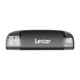 Lector de tarjetas de memoria Lexar LRW310X Dual USB-A/C micro SD, SD USB 3.1