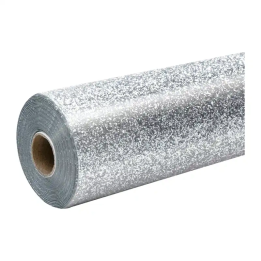 HTVRONT Glitter Heat Transfer Film, 30.5 cm x 90 cm (silver)