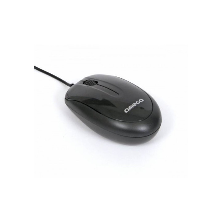 Mysz optyczna Omega OM07V z kablem USB (czarna)