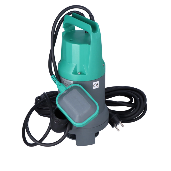 WILO Initial WASTE 14-9 Entwässerungspumpe für Grau- und Abwasser, mit Schwimmerschalter und 10-MB-Kabel