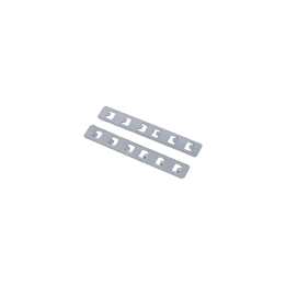 Mounting splice for plaster-in magnetic tracks
